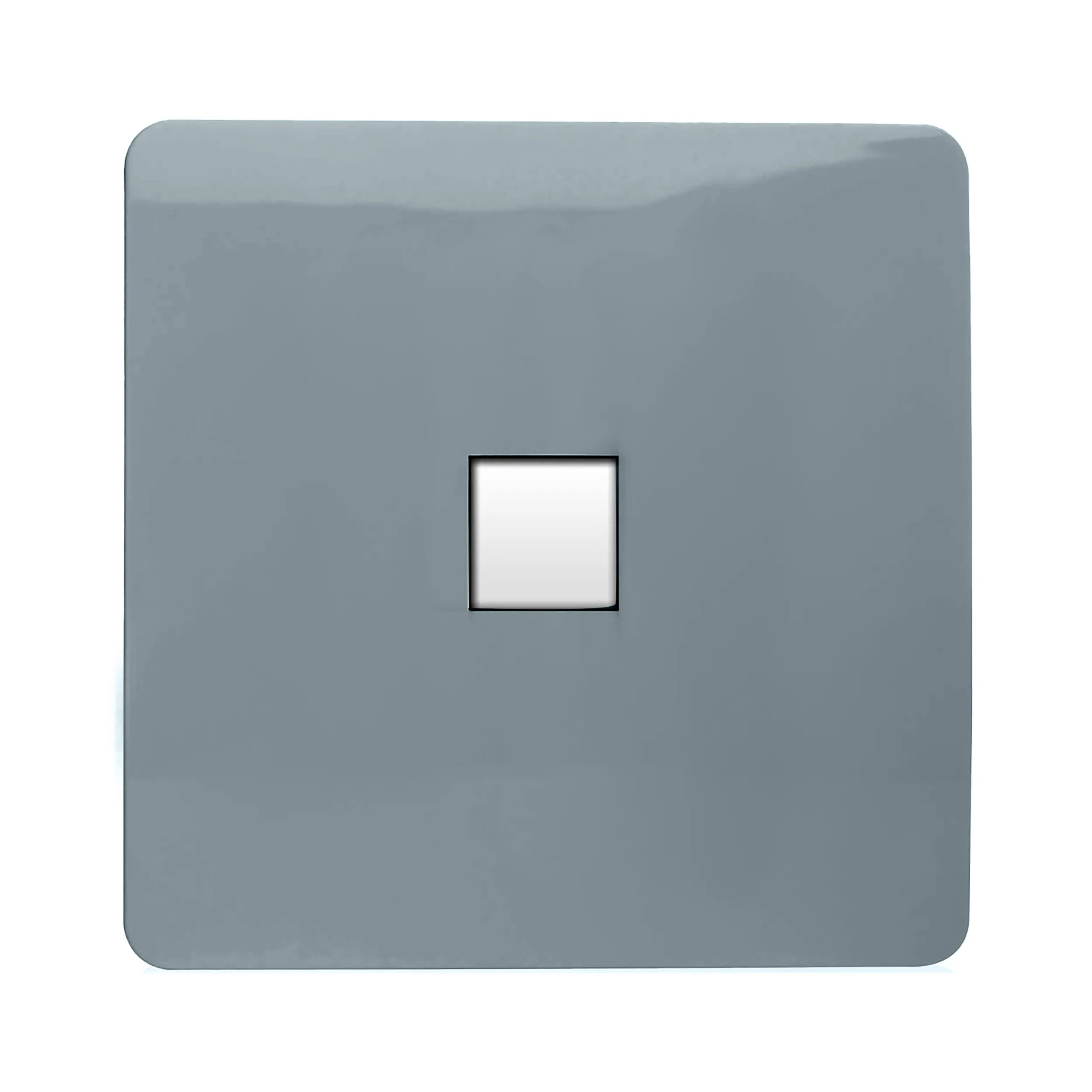 ART-PCCG  Single PC Ethernet Cat 5 & 6 Data Outlet Cool Grey